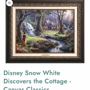 Disney Thomas Kinkade Certificate of Authenticity